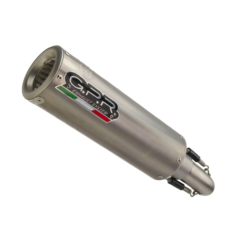 Escape compatível com Honda CB 750 Hornet 2023-2024, M2 Replica Titanium Competition line, Escape Racing, linha completa, fornecido com coletor específico, artigo sem homologação 