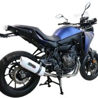 Escape compatível com Yamaha Tracer 700 2016-2019, Albus Ceramic, Escape completo, não legal para países da UE, com db killer removível 