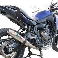 Escape compatível com Yamaha Mt-07 2014-2016, Deeptone Inox, Escape Racing, linha completa, fornecido com coletor específico, artigo sem homologação 