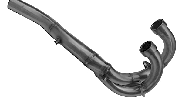 Escape compatível com Kawasaki Z 500 2023-2025, Decatalizzatore, Sistema racing Sistema de tubo para eliminar o catalisador 