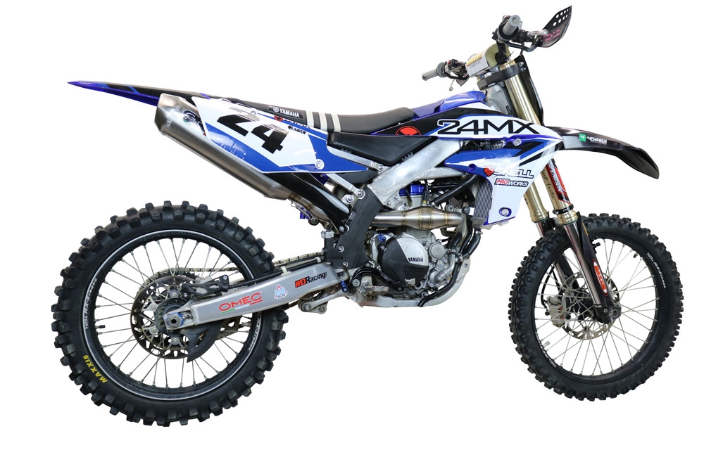 Escape compatível com Yamaha WR 250 F 2020-2024, Pentacross Inox, Escape racing linha completa, silencioso mais coletor com dbkiller, não homologado 