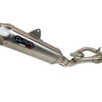 Escape compatível com Gas Gas EC 450F 2021-2023, Pentacross Inox, Escape racing linha completa, silencioso mais coletor com dbkiller, não homologado 