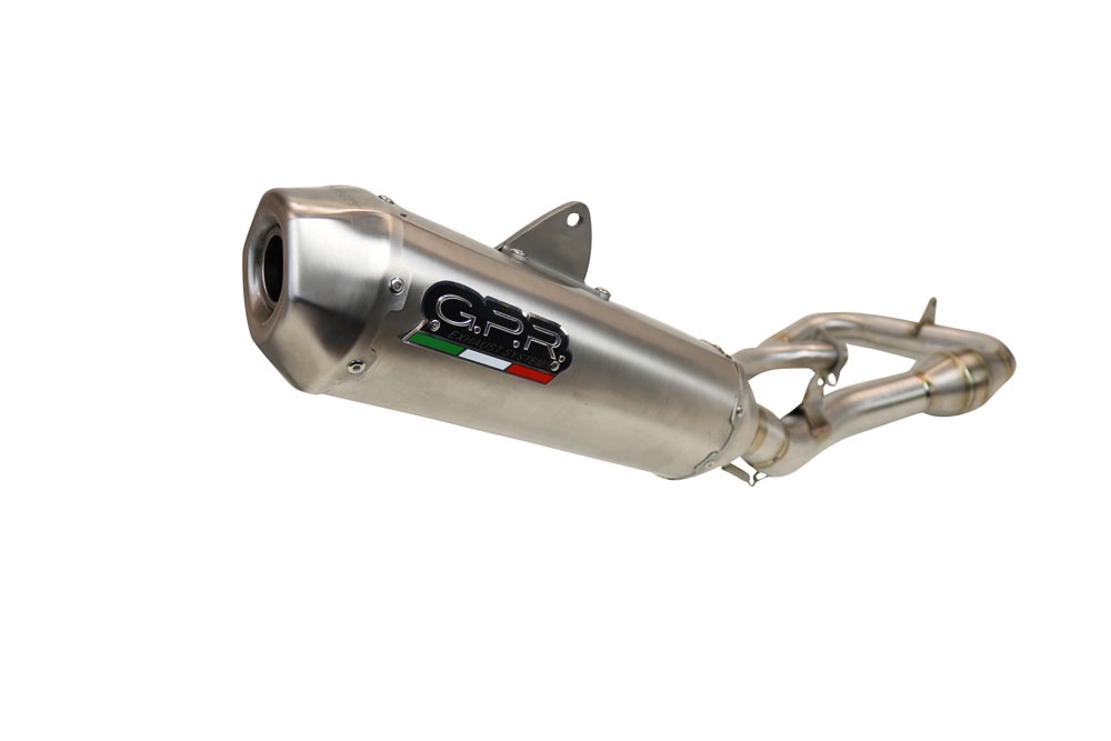 Escape compatível com Gas Gas EC 350 F 2021-2023, Pentacross Inox, Escape racing linha completa, silencioso mais coletor com dbkiller, não homologado 