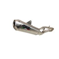 GPR escape compatível com Husqvarna FC 250 2019-2022, Pentacross Inox, Escape racing linha completa, silencioso mais coletor com dbkiller, não homologado 
