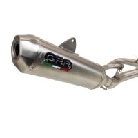 Escape compatível com Ktm EXC-F 350 2020-2023, Pentacross Inox, Escape racing linha completa, silencioso mais coletor com dbkiller, não homologado 