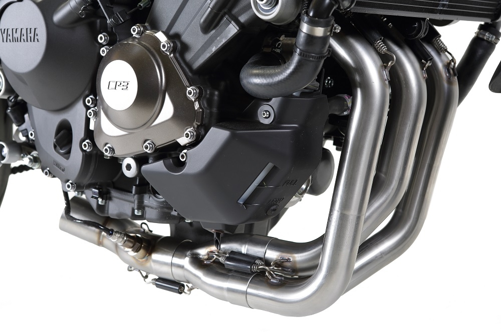 Escape compatível com Yamaha Tracer 9 GT 2021-2024, Furore Evo4 Nero, Escape completo, não legal para países da UE, com db killer removível 