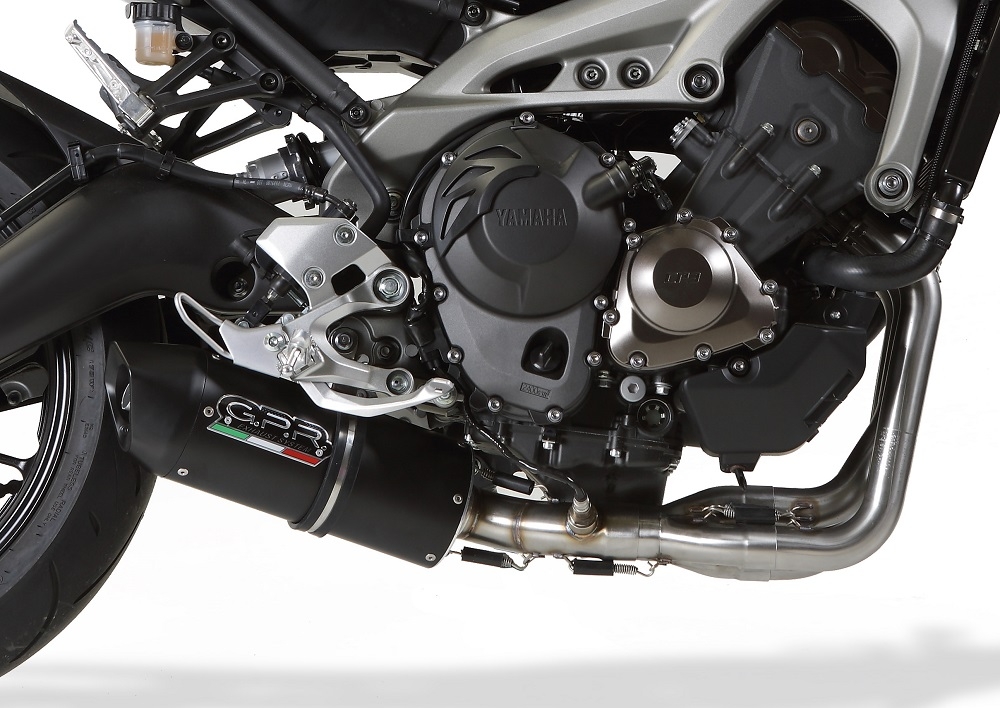 Escape compatível com Yamaha XSR900 2016-2021, Furore Nero, Escape racing linha completa, silencioso mais coletor com dbkiller, não homologado 