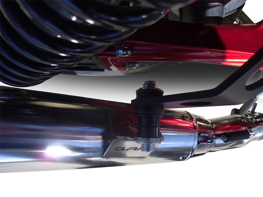 Escape compatível com Moto Guzzi Nevada 750 2008-2014, Vintacone , Par de silenciosos de escape homologadas, com db killer removível e tubos de ligação específicos 
