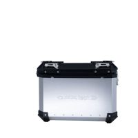 GPR TECH Par de malas laterais em alumínio sem rack específico, cor prata Capacidade 38 LT. + 38 LT. Capacidade 38 LT. + 38 LT.
