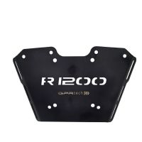 GPR TECH compatível com Bmw R 1200 R-Lc 2015/2016 Placa de encaixe específica Top Case ALPITECH 55 LT compatível com bagageiro original, aço inox com 4 pontos de ancoragem