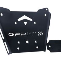 Top case maletas GPR TECH compatível com Bmw R 1250 Rt 2021/2025 Top Case Alpi-Tech em alumínio, cor preta com placa específica incluída Capacidade Litros 45