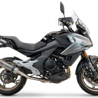Escape compatível com Cf Moto 700 Mt 2023-2024, M3 Inox , Escape homologado, legal para mercados NÃO europeus, incluindo tubo de ligação e db killer removível 
