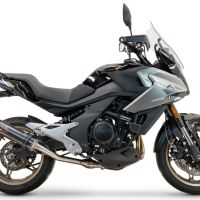 Escape compatível com Cf Moto 700 Mt 2023-2024, M3 Poppy , Escape homologado, legal para mercados NÃO europeus, incluindo tubo de ligação e db killer removível 