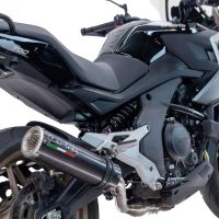 Escape compatível com Cf Moto 700 Mt 2023-2024, M3 Poppy , Escape homologado, legal para mercados NÃO europeus, incluindo tubo de ligação e db killer removível 
