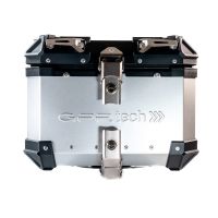 GPR TECH TOP CASE ALPI-TECH 26 LT. PRATA Top Case Alpi-Tech em alumínio, cor prata com placa universal incluída Capacidade Litros 26
