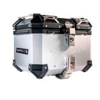 GPR TECH TOP CASE ALPI-TECH 26 LT. PRATA Top Case Alpi-Tech em alumínio, cor prata com placa universal incluída Capacidade Litros 26
