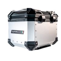 GPR TECH TOP CASE ALPI-TECH 26 LT. PRATA Top Case Alpi-Tech em alumínio, cor prata com placa universal incluída Capacidade Litros 26