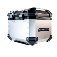 GPR TECH TOP CASE ALPI-TECH 26 LT. PRATA Top Case Alpi-Tech em alumínio, cor prata com placa universal incluída Capacidade Litros 26
