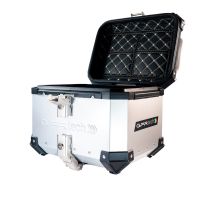 GPR TECH TOP CASE ALPI-TECH 26 LT. PRATA Top Case Alpi-Tech em alumínio, cor prata com placa universal incluída Capacidade Litros 26