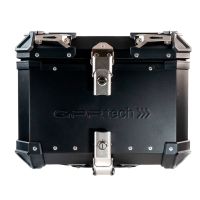Top case maletas GPR TECH compatível com Bmw R 1250 Rt 2021/2025 Top Case Alpi-Tech em alumínio, cor preta com placa específica incluída Capacidade Litros 45