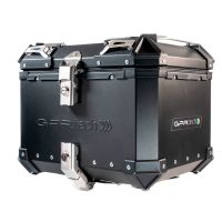 Top case maletas GPR TECH compatível com Bmw R 1250 Rt 2021/2025 Top Case Alpi-Tech em alumínio, cor preta com placa específica incluída Capacidade Litros 45