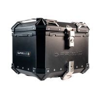 Top case maletas GPR TECH compatível com Bmw F 850 Gs 2018/2020 e4 Top Case Alpi-Tech em alumínio, cor preta com placa específica incluída Capacidade Litros 45