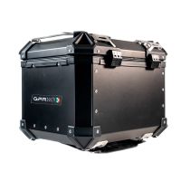 Top case maletas GPR TECH compatível com Triumph Tiger 1200 explorer 2017/2021 e4 Top Case Alpi-Tech em alumínio, cor preta com placa específica incluída Capacidade Litros 35