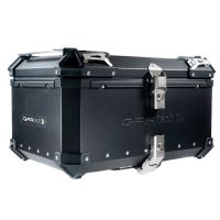 Top case maletas GPR TECH compatível com Ktm Lc 8 1290 Super Adventure R/S 2021/2024 e5 Top Case Alpi-Tech em alumínio, cor preta com placa específica incluída Capacidade Litros 55