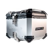 Top case maletas GPR TECH compatível com Ktm Lc 8 1290 Super Adventure R/S 2021/2024 e5 Top Case Alpi-Tech em alumínio, cor prata com placa específica incluída Capacidade Litros 35