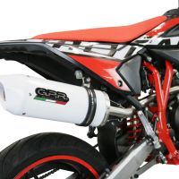 Escape compatível com Beta RR 125 4T Enduro 2021-2024, Albus Evo4, Escape homologado, legal para mercados NÃO europeus, incluindo tubo de ligação e db killer removível 