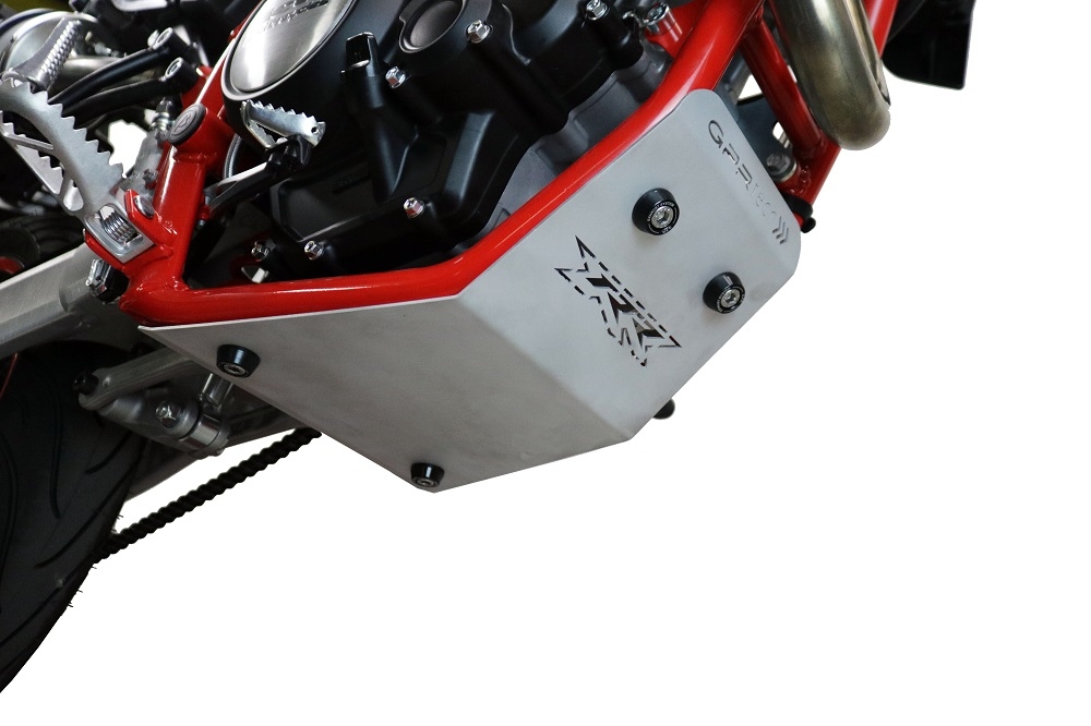 GPR TECH compatível com Beta RR 125 4T Enduro LC 2021/2023 e5 Placa antiderrapante de titânio 