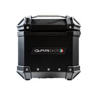 GPR TECH TOP CASE ALPI-TECH 26 LT. PRETO Top Case Alpi-Tech em alumínio, cor preta com placa universal incluída Capacidade Litros 26