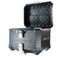 GPR TECH TOP CASE ALPI-TECH 26 LT. PRETO Top Case Alpi-Tech em alumínio, cor preta com placa universal incluída Capacidade Litros 26