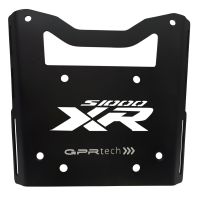 GPR TECH compatível com Bmw S 1000 XR - M 2020/2024 e5 Placa de encaixe específica en titânio Top Case ALPITECH 35/55 LT compatível com bagageiro original, titânio com 4 pontos de ancoragem