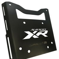 GPR TECH compatível com Bmw S 1000 XR - M 2020/2024 e5 Placa de encaixe específica Top Case ALPITECH 55 LT compatível com bagageiro original, aço inox com 4 pontos de ancoragem