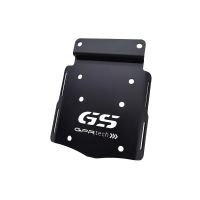 GPR TECH compatível com Bmw F 800 GS Adventure 2016/2018 e4 Placa de encaixe específica Top Case ALPITECH 55 LT compatível com bagageiro original, aço inox com 4 pontos de ancoragem