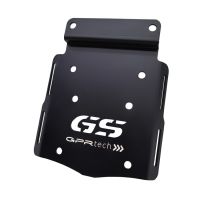 GPR TECH compatível com Bmw F 650 Gs Twin 2008/2018 Placa de encaixe específica Top Case ALPITECH 55 LT compatível com bagageiro original, aço inox com 4 pontos de ancoragem