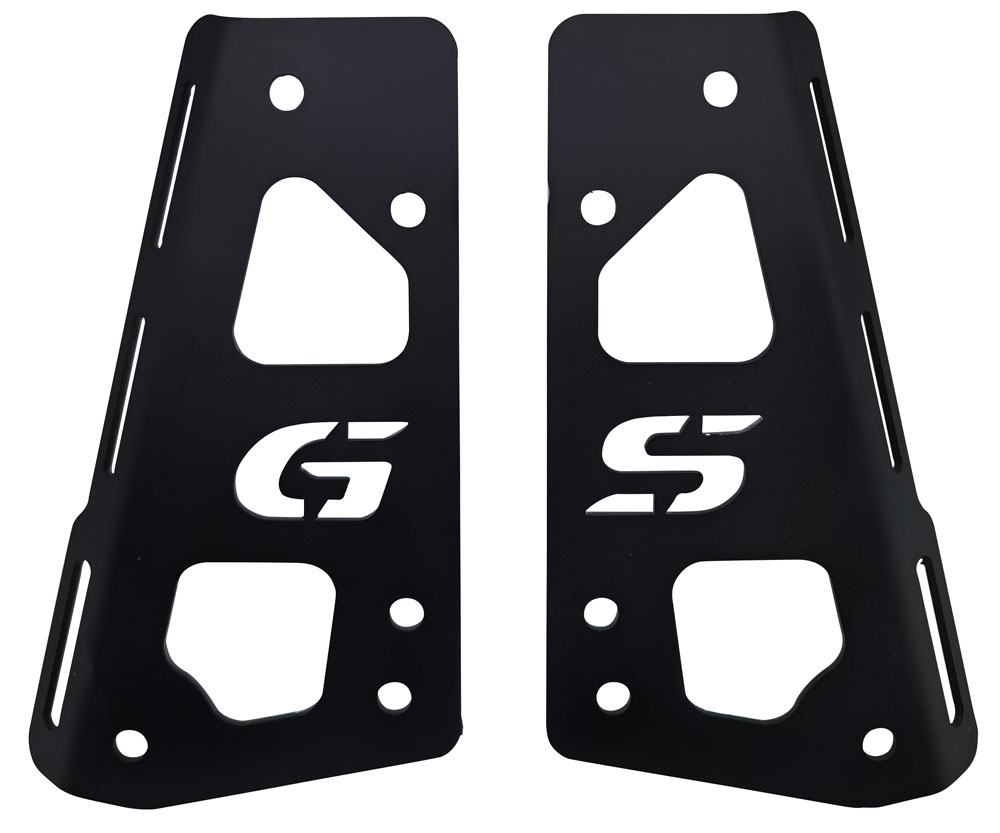 Top case maletas GPR TECH compatível com Bmw F 750 Gs 2021/2024 e5 Top Case Alpi-Tech em alumínio, cor preta com placa específica incluída Capacidade Litros 45