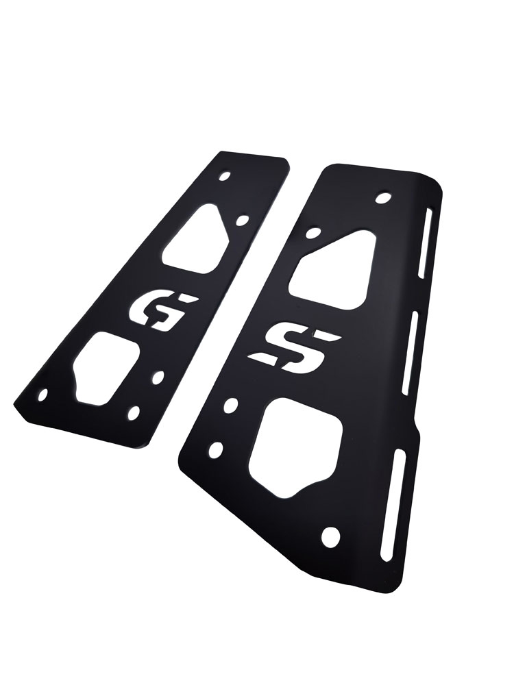 Top case maletas GPR TECH compatível com Bmw F 750 Gs 2021/2024 e5 Top Case Alpi-Tech em alumínio, cor preta com placa específica incluída Capacidade Litros 45