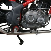 Escape compatível com Benelli Bn 125 2021-2024, M3 Poppy , Escape completo, não legal para países da UE, com db killer removível 
