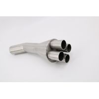 GPR escape compatível com Bmw K 100 1983-1994, Cafè Racer 4in1, Sistema racing Tubo de ligação 4in1 Transformação Cafe Racer 
