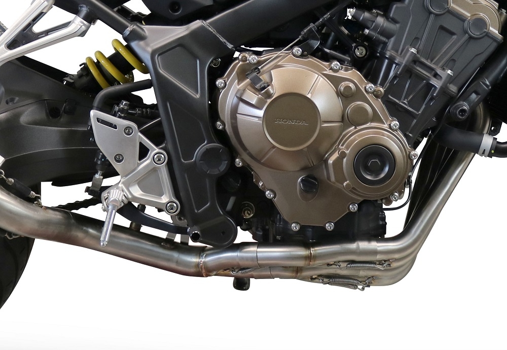 Escape compatível com Honda Cbr 650 R 2021-2023, Albus Evo4, Escape completo, não legal para países da UE, com db killer removível 