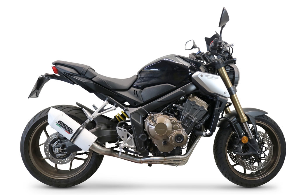 Escape compatível com Honda Cbr 650 R 2021-2023, Albus Evo4, Escape completo, não legal para países da UE, com db killer removível 