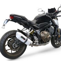 Escape compatível com Honda Cbr 650 R 2021-2023, Albus Evo4, Escape completo, não legal para países da UE, com db killer removível 