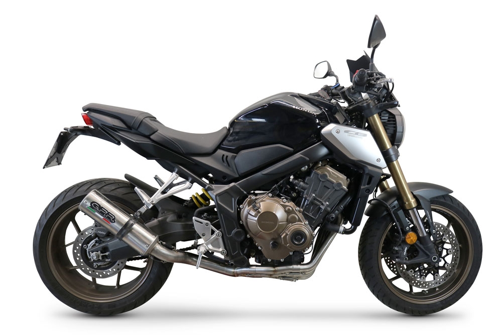 Escape compatível com Honda Cbr 650 F 2014-2016, M3 Inox , Sistema homologado,legal, linha completa, incluindo db killer removível mais coletor 