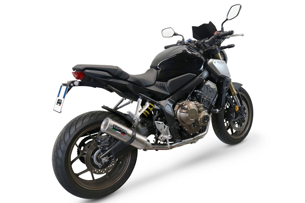 Escape compatível com Honda Cbr 650 F 2014-2016, M3 Inox , Sistema homologado,legal, linha completa, incluindo db killer removível mais coletor 