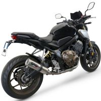 Escape compatível com Honda Cbr 650 F 2014-2016, M3 Inox , Sistema homologado,legal, linha completa, incluindo db killer removível mais coletor 