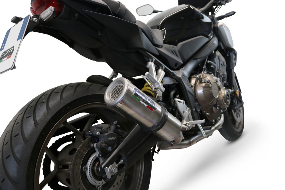 Escape compatível com Honda Cbr 650 F 2014-2016, M3 Inox , Sistema homologado,legal, linha completa, incluindo db killer removível mais coletor 