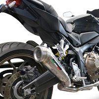 Escape compatível com Honda Cb 650 R 2019-2020, Powercone Evo, Escape completo, não legal para países da UE, com db killer removível 