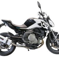GPR escape compatível com  Cf Moto 400 NK 2019-2020, Albus Evo4, Escape legal, homologado, silenciador com catalisador, db killer removível e tubo de ligação específico 